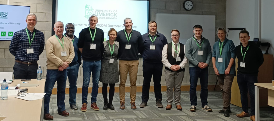 Participants of the ARCOM Doctoral Workshop: Linking Methodology and Methods in Construction Management Research<br />held at University of Limerick, 17 January 2024